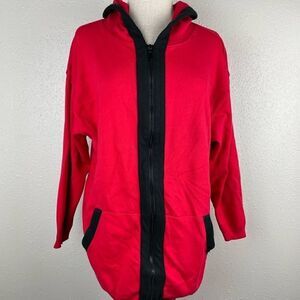 NWT Liz & Co. Full Zip Hoodie Jacket Size M